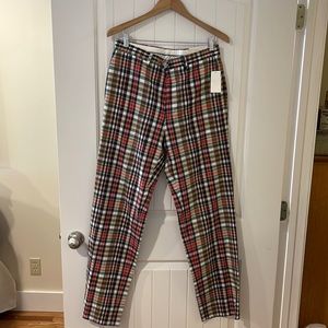 Ralph Lauren madras plaid pant.